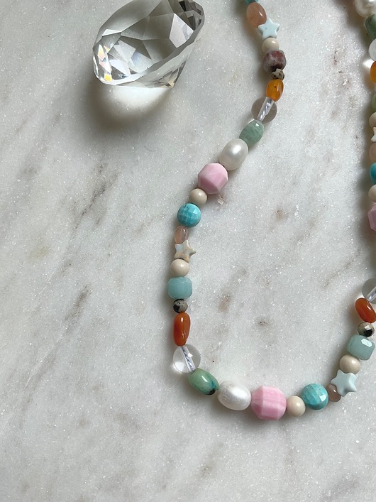 chokery Choker Funky Amber