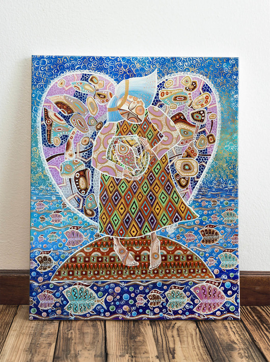 obrazy W morzu beznadziejności zawsze można odnaleźć wyspę nadziei. Giclee