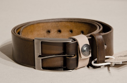 Pasek skórzany &#8222;nie ma lipy&#8221; Bull Stitch
