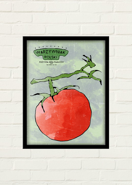 Pomidor Plakat 30x40 GAU Home