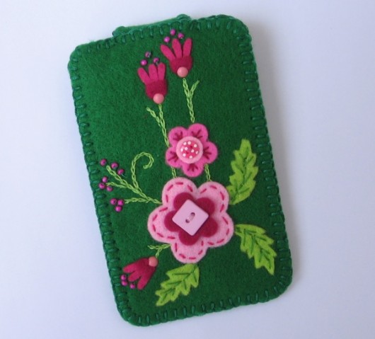 Etui na telefon Kwiaty  Tulis