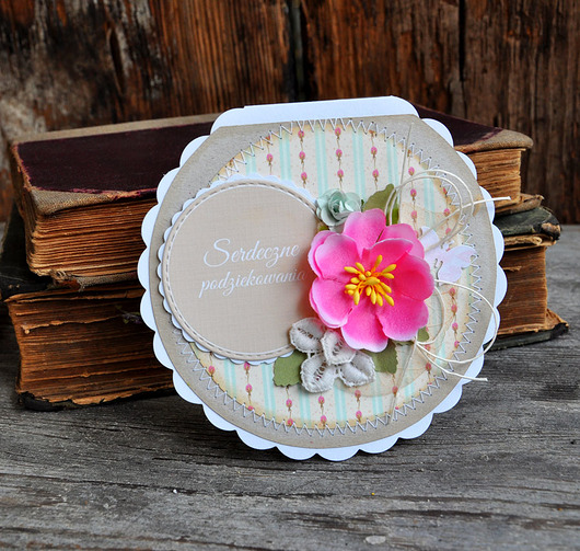 kartki scrapbooking Kartka  dla nauczyciela