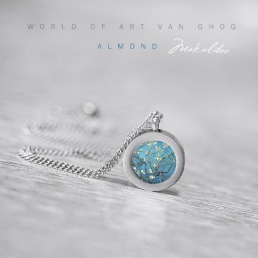 World of Art- Van Ghog - Migdałowiec - stalowy Makaliboo