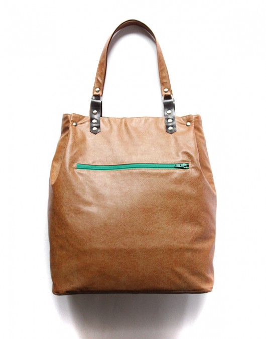 torba - eco camel&green&dots - elfagado