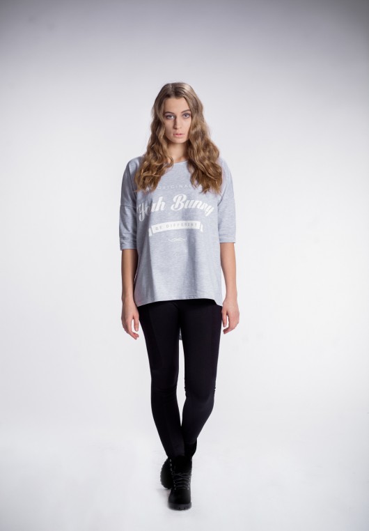 Szara bluzka/bluza firmowa Yeah Bunny S /M deleted_12136308