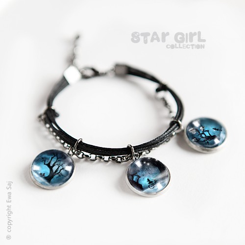 Star Girl collection (blue) - multi charms Ewa Saj Fotografie