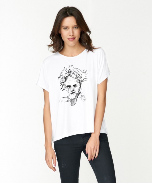 Mursi Sketch oversize top SELVA SELVA