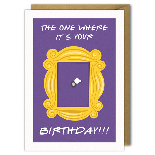 kartki okolicznościowe - wydruki Kartka urodzinowa, Friends , Ramka