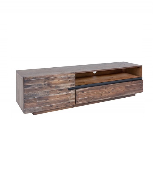 komody i szafki Szafka pod TV RTV Gracja akacja teak 170cm