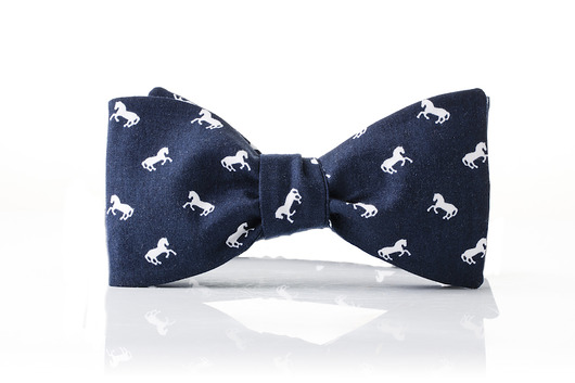 Mucha wiązana HORSE konie koń navy HisOutfit