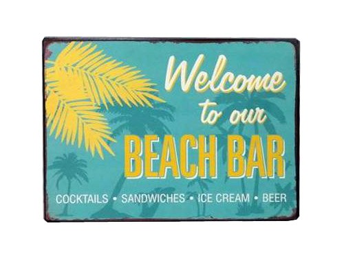 Szyld Beach bar MIA home