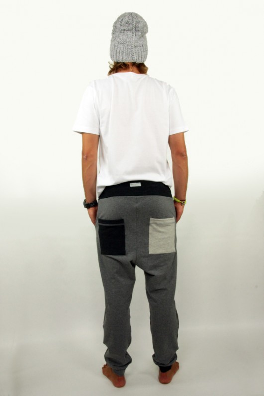 Spodnie SzaRave męskie – baggy pants Mimi Monster