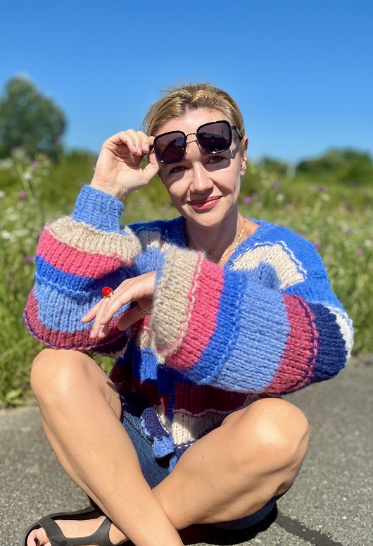 swetry damskie Sweter oversize