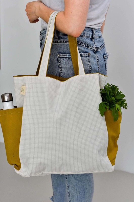 Shopper bag Monro Curry - rozmiar M Lomme bag