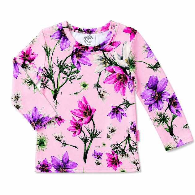 bluzki dla dziewczynki Bluzka (longsleeve) Sasanka Anka