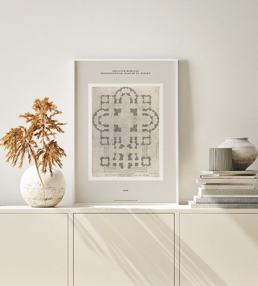 St. Peter's Basilica - print Paperblue Studio