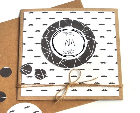 dla Taty :: kartka handmade kaktusia