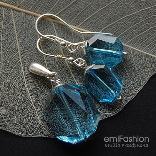 Delikatny Graphic Aquamarine MAREMI Jewelry