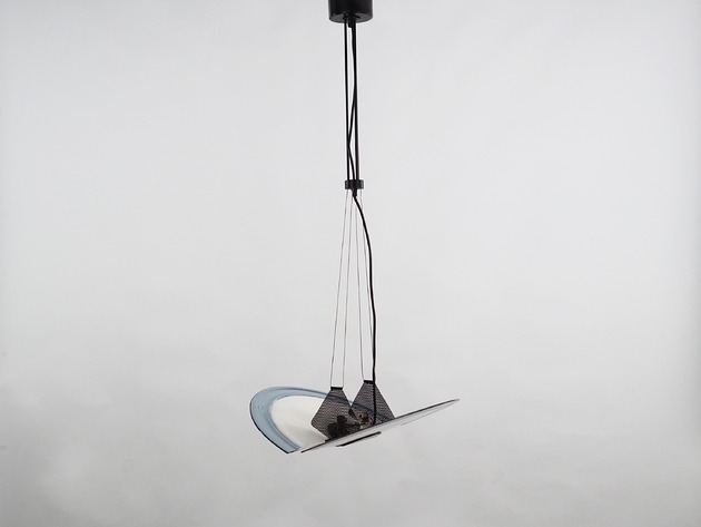 lampy wiszące Lampa wisząca, włoski design, lata 90, produkcja: Włochy