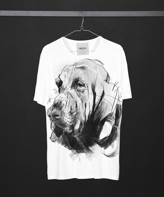t-shirty męskie Hound Dog Men's T-shirt white