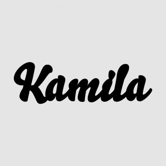 Napis Drewniany 3D KAMILA LOVINA PRINTS