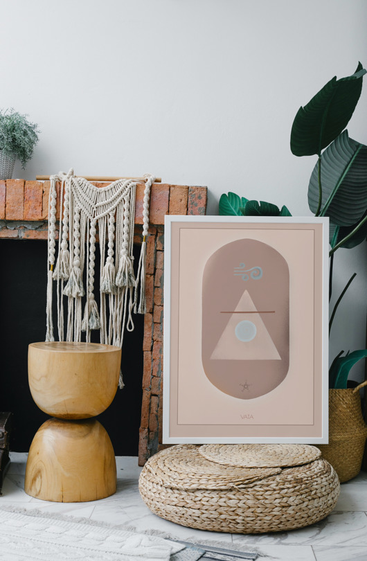 plakaty Plakat Vata/ ayurveda / natura / ilustracja