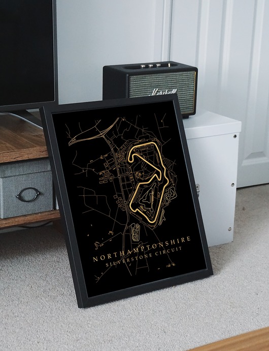 plakaty F1 SILVERSTONE  tor formuły 1 plakat British Grand Prix
