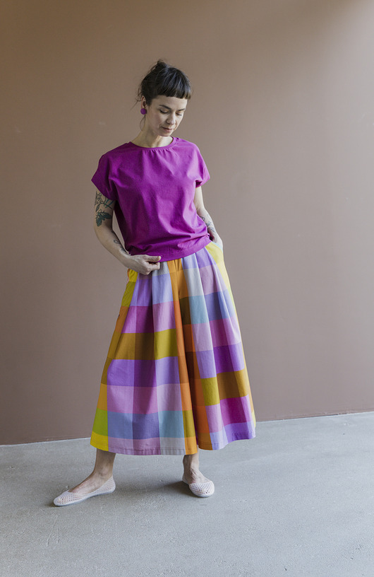 spodnie dresowe damskie Wzorzyste kuloty Guriddo