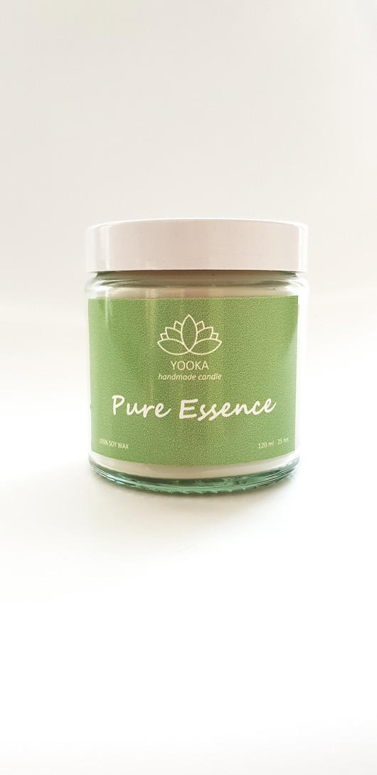 Świeca sojowa Pure Essence Eukaliptus poj. 120 ml YOOKA