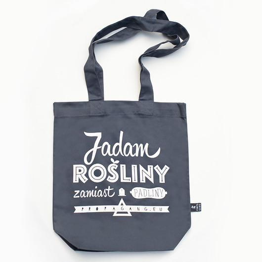 PROPAGANG - torba jadam rośliny zamiast padliny Kiuik pracownia