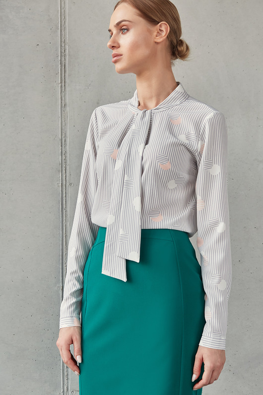 Bluzka z nadrukiem-model 2(S-129) STYLE