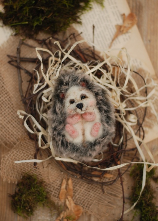 misie i maskotki Jeż Miniaturka-I