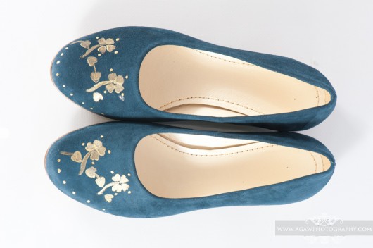 Classic Ballerina handpainted by Ewa Wróbel - Hu Rita Krzysiek HANDMADE SHOES