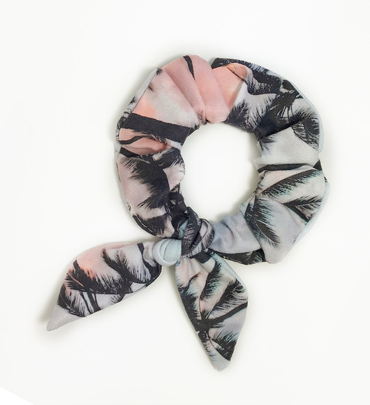 Frotka Scrunchie CHERRISH palmy cherrish