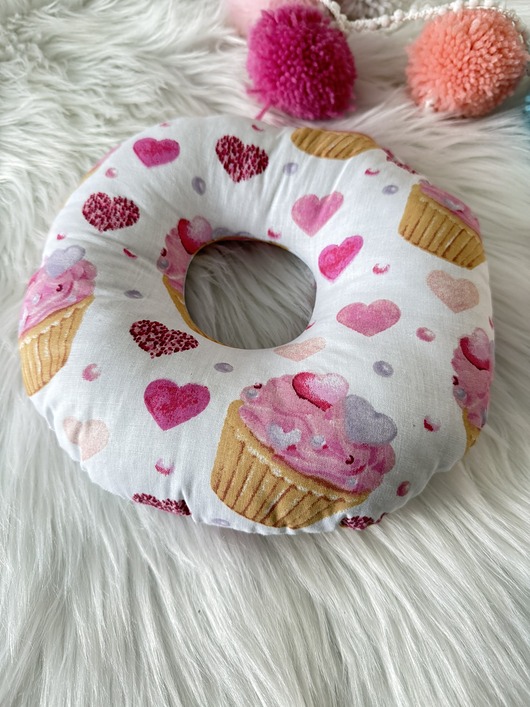 kolczyki - inne Poduszka do Piercingu Ucha Z Otworem Na Gojenie Helix Tragus bawełniana