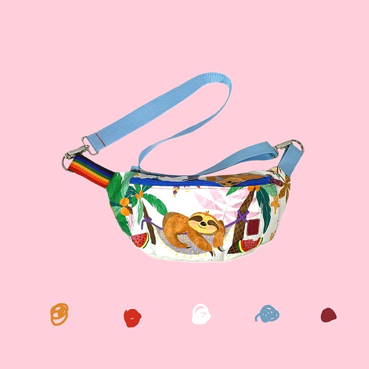 saszetka nerka Nerka z tyvek 100% upcykling La Rambla 7