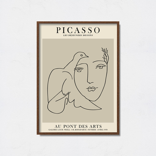 plakaty Plakat Pablo Picasso - Inspiracja