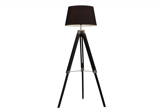 Lampa podłogowa Triangle czarna 99-143cm Home Design