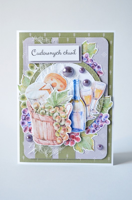 kartki scrapbooking Kartka Okolicznościowa: cudownych chwil