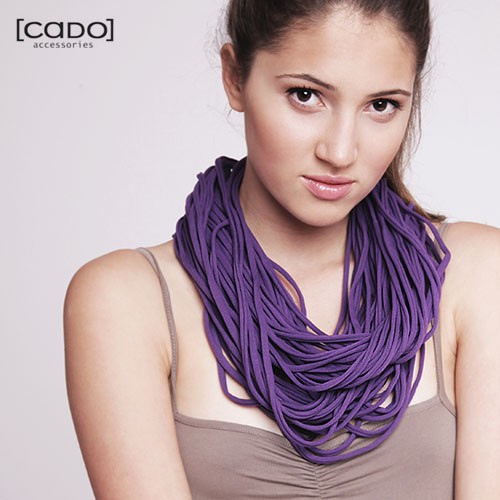 ZAMOTKI Cado MEDIUM - Fiolet z opaską CADOaccessories