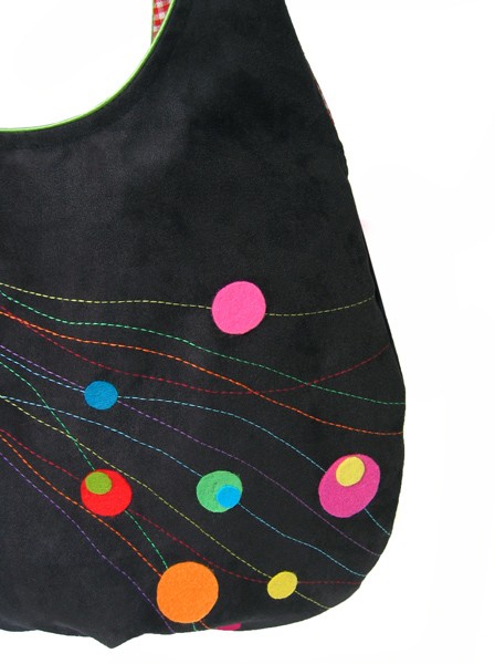 colourful dots (alkantara) BandaBag