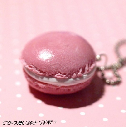 naszyjnik macaroon ciasteczkatynki