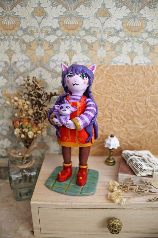 figurki i rzeźby Yordlowa czarodziejka Lulu