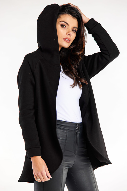 bluza z kapturem damska Bluza C327