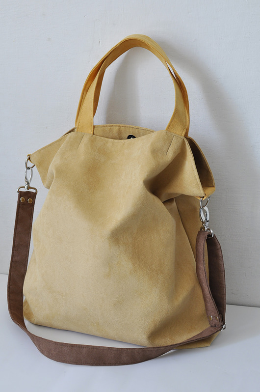 TORBA HOBO XXL - piaskowa PRACOWNIA 166