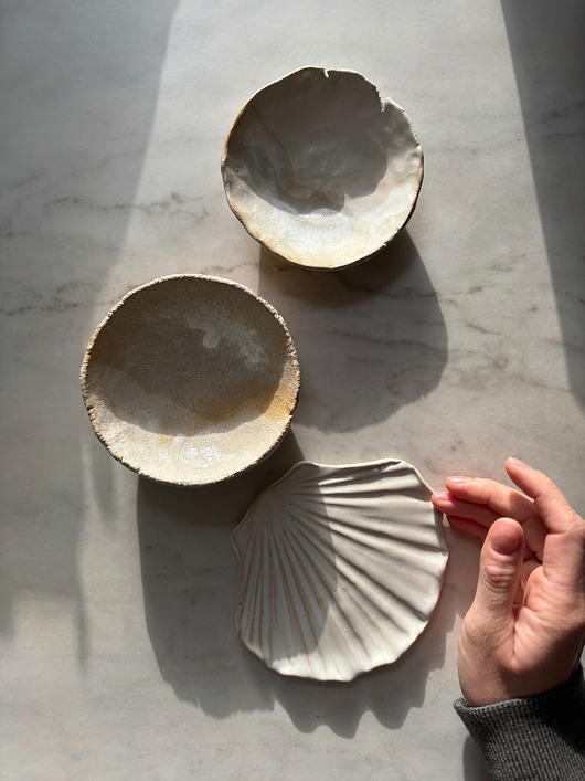 talerze, miski Ceramiczny Zestaw Tapasowy Earth Tones