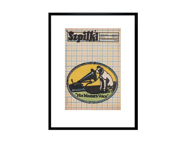 grafiki i ilustracje Oprawiona okładka czasopisma SZPILKI z 1975 r, aut.Andrzej Dudziński