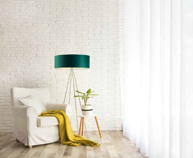 lampy podłogowe Loftowa lampa podłogowa do czytania w salonie IBIZA