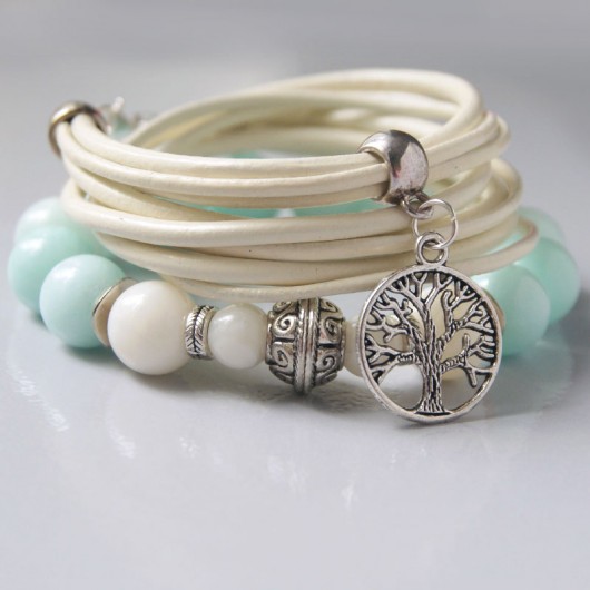 komplet :: pastel spring :: mint & cream kaktusia