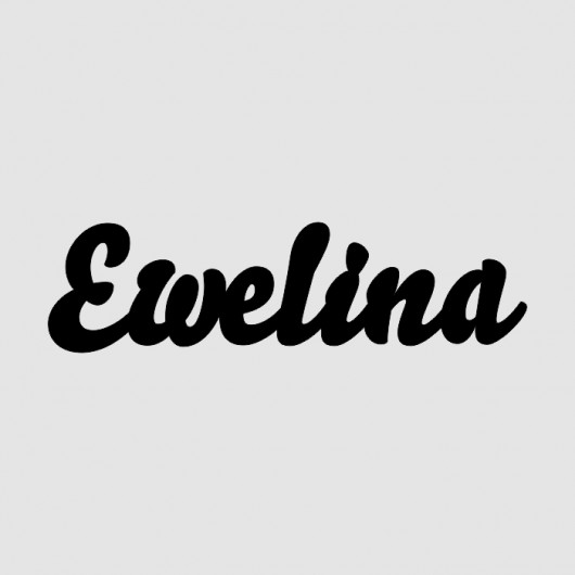 Napis Drewniany 3D EWELINA LOVINA PRINTS